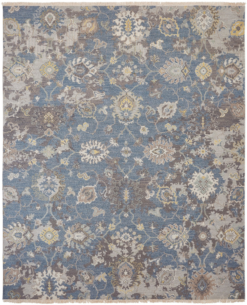 Rugs Done Right Soumak Southwick AE57 French Blue Grey Rug