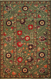 Tibet Rug Company Suzani SUZANI13 Green Rug