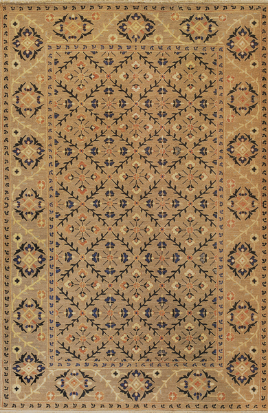 Tibet Rug Company Suzani SUZANI5 Tan Rug