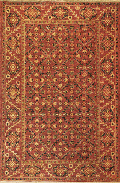 Tibet Rug Company Suzani SUZANI6 Burnt Orange Rug