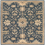 Surya Rug Co. Caesar Navy Rug | Floral Rugs | Rugs Done Right 