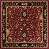 Surya Rug Co. Caesar Red Rug | Geometrical Rugs | Rugs Done Right 