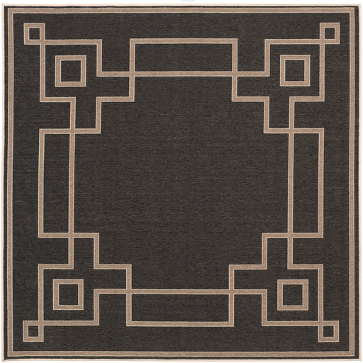 Border Surya Rug Co. Alfresco Charcoal Rug | Alfresco Rugs | Rugs Done Right 