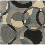 Hand Tufted Surya Forum Grey Rug | Wool Rugs | Rugs Done Right