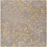 Surya Rug Co. Athena }Grey Rug | Floral Rugs | Rugs Done Right