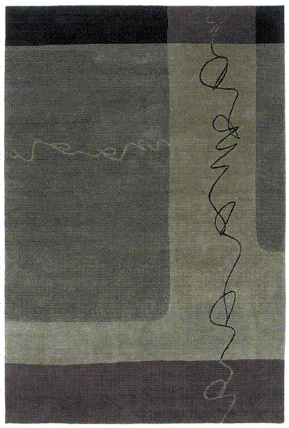 Tibet Rug Company 80 CT Silkroad Gray Grey Rug