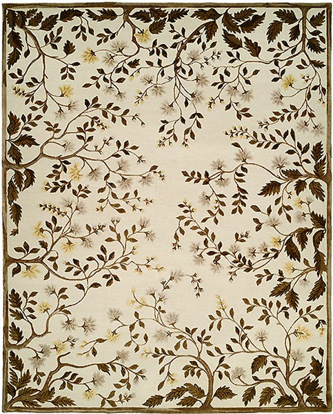 Rectangular Spring Ivory HRI Four Seasons Spring Ivory Rug – Rugs Done Right