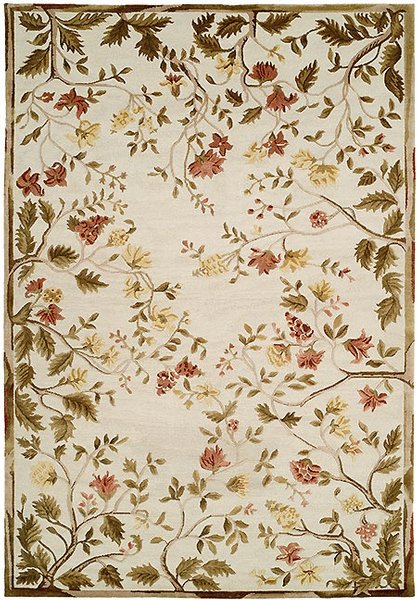 HRI Four Seasons Summer Ivory Rug