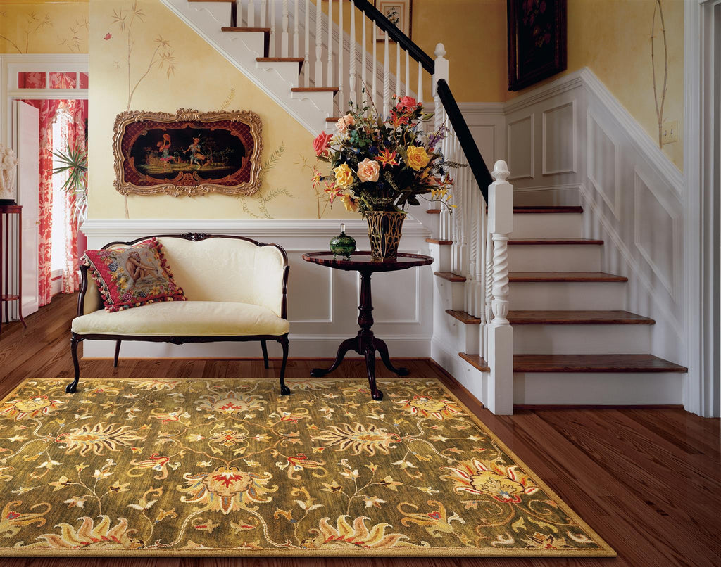 Kas Oriental Syriana 6010 Green Rug