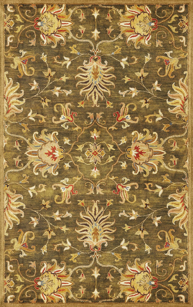 Kas Oriental Syriana 6010 Green Rug