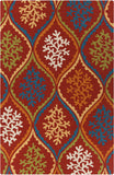 chandra terra ter 35106 red rug
