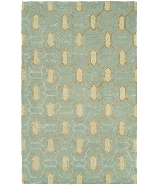 HRI Palma TF192SK Light Blue Rug