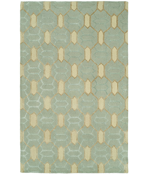 HRI Palma TF192SK Light Blue Rug