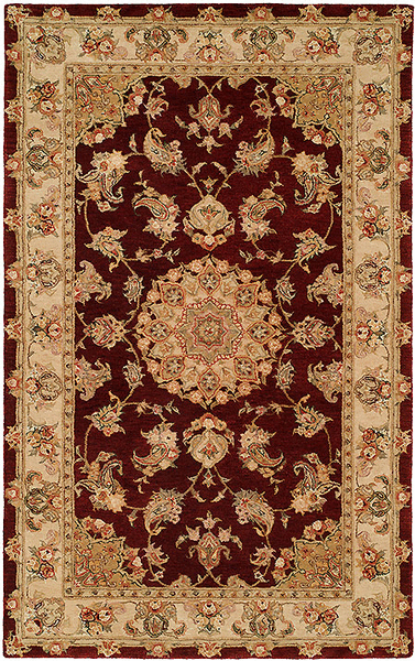 HRI Winchester TM1501B Burgundy Rug