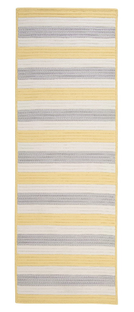 colonial mills stripe it tr39 yellow shimmer rug