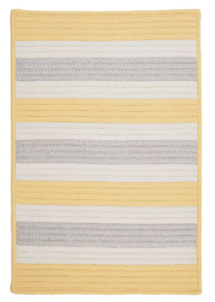 colonial mills stripe it tr39 yellow shimmer rug