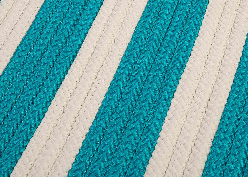 colonial mills stripe it tr49 turquoise rug