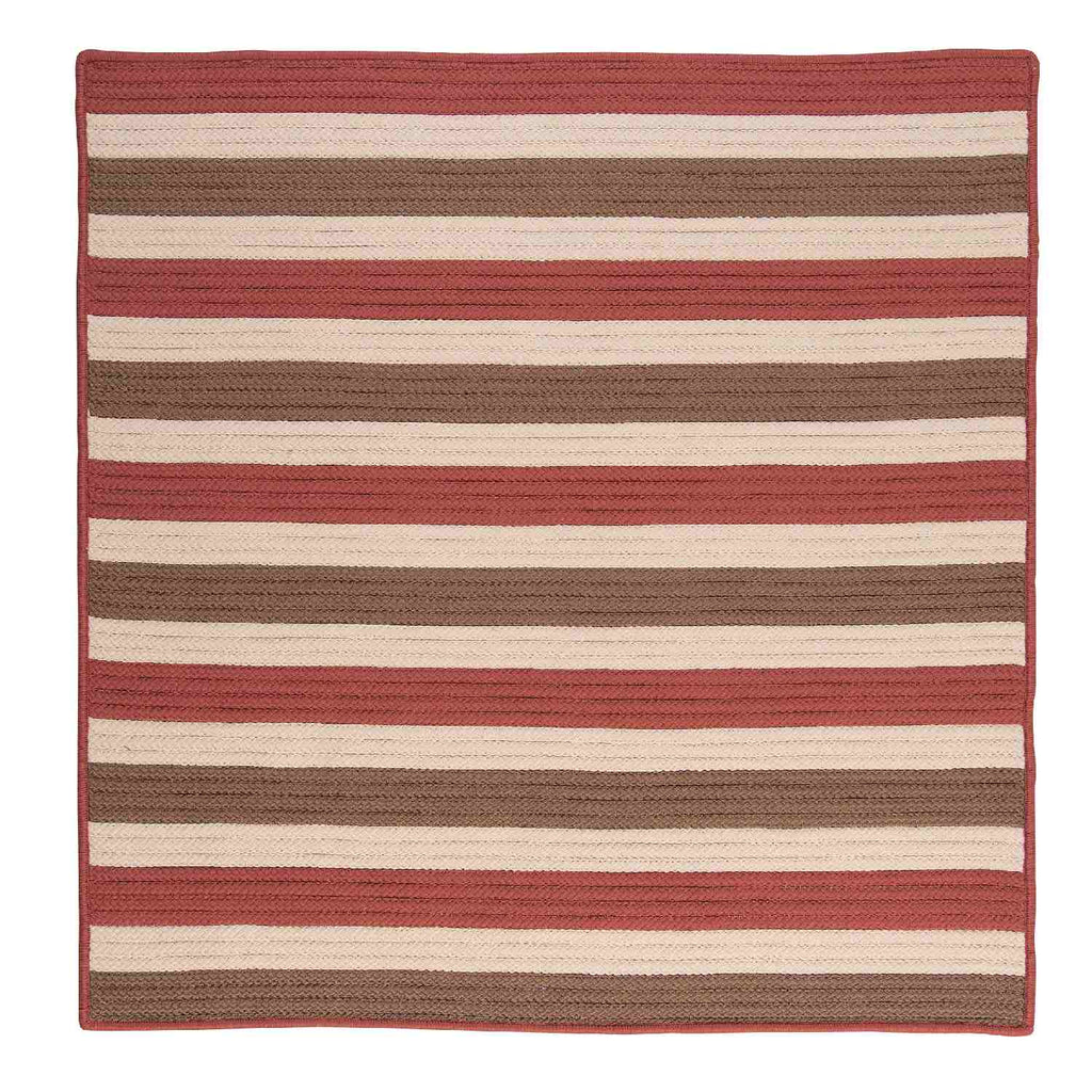 colonial mills stripe it tr99 terracotta rug