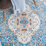 safavieh clearance tucson tsn136k turquoise rug