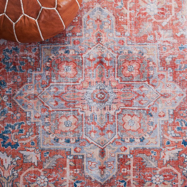 safavieh clearance tucson tsn168p rust rug