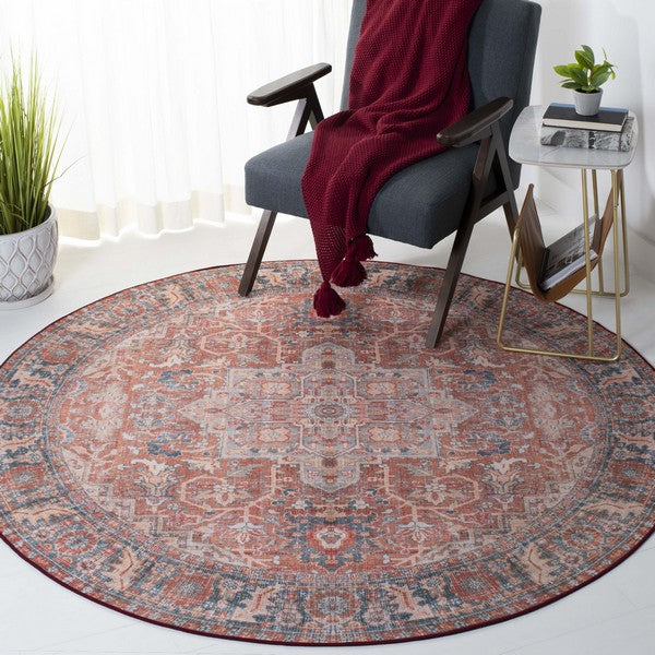 safavieh clearance tucson tsn168p rust rug