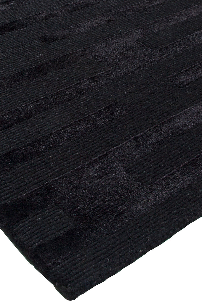 HRI Uptown UP-1421 Black Rug
