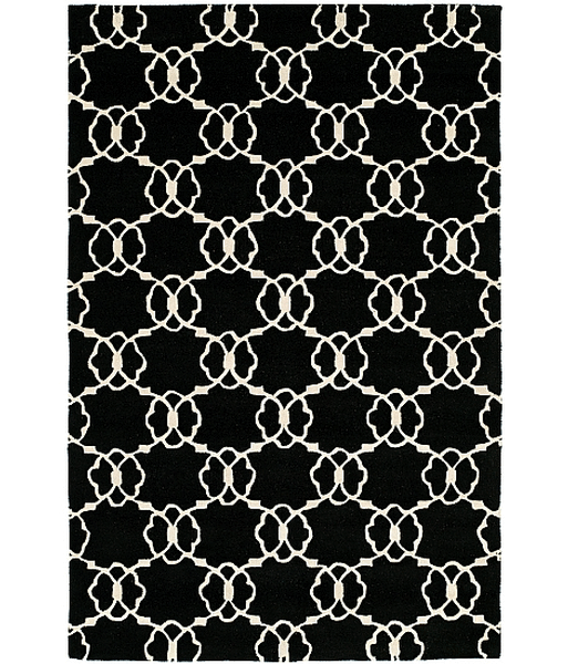HRI Dimension V1002 Ebony Rug