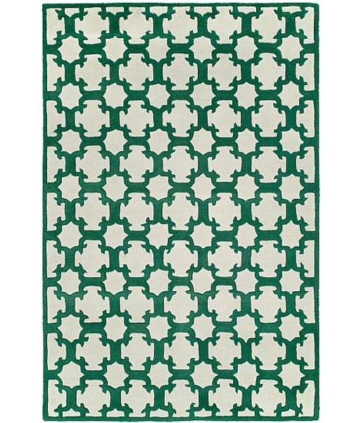 HRI Dimension V1003 Emerald Rug
