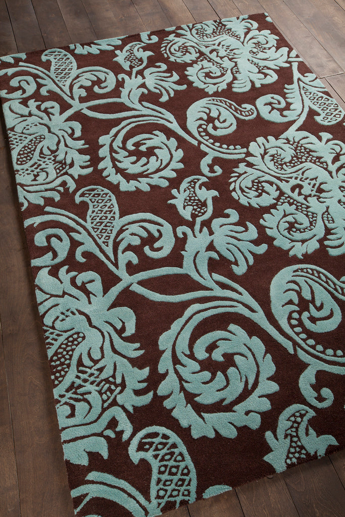 chandra venetian ven 6002 brown rug