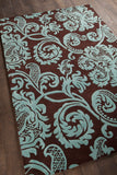 chandra venetian ven 6002 brown rug