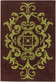 chandra venetian ven 6003 brown rug