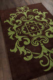chandra venetian ven 6003 brown rug
