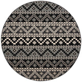 Safavieh Clearance Veranda VER095-0421 Black Rug