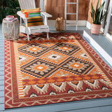 Safavieh Clearance Veranda VER096-0334 Rust Rug