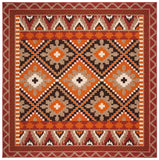 Safavieh Clearance Veranda VER096-0334 Rust Rug