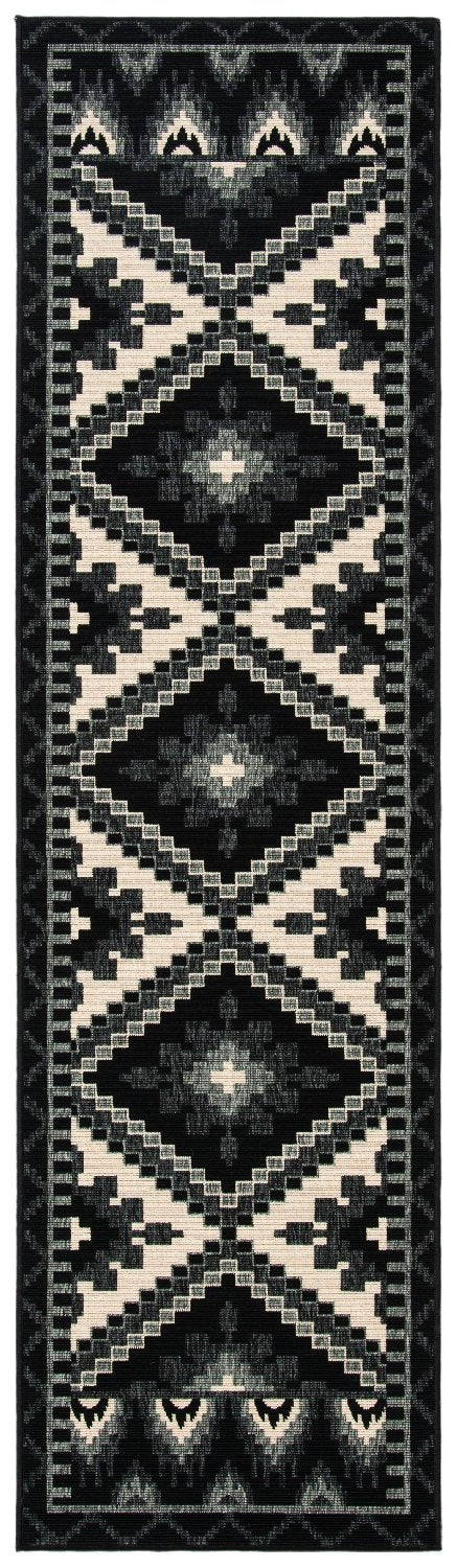 Safavieh Clearance Veranda VER096-0421 Black Rug