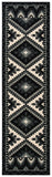 Safavieh Clearance Veranda VER096-0421 Black Rug