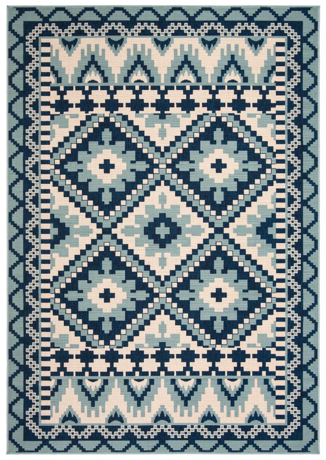 Safavieh Clearance Veranda VER096-3934 Turquoise Rug