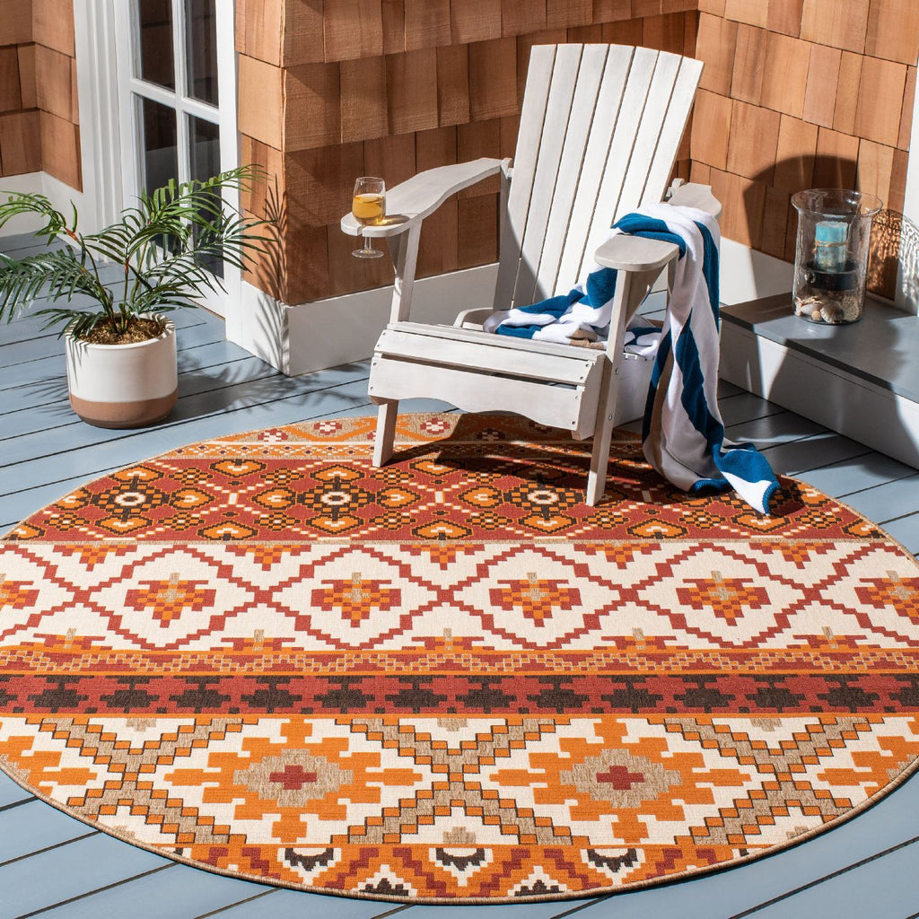 Safavieh Clearance Veranda VER097-0334 Red Rug