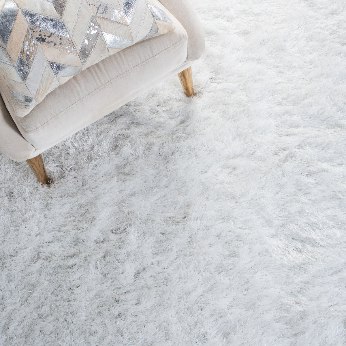 Safavieh Clearance Vegas Shag VGS868A Ivory Rug