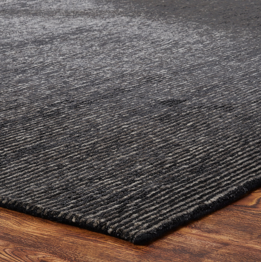 rugs done right vermillion vv15 charcoal stripe rug