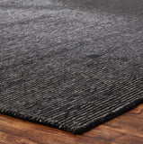 rugs done right vermillion vv15 charcoal stripe rug