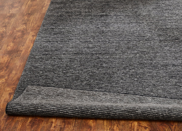rugs done right vermillion vv15 charcoal stripe rug