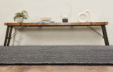 rugs done right vermillion vv15 charcoal stripe rug
