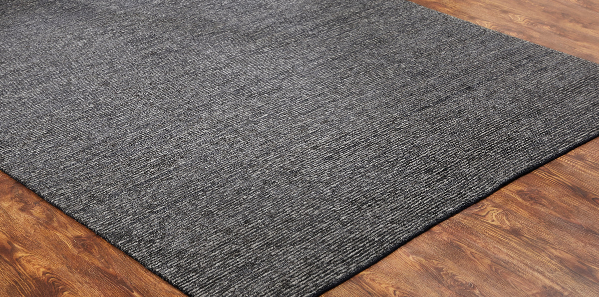 rugs done right vermillion vv15 charcoal stripe rug
