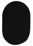 colonial mills bristol wl05 black rug