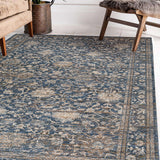 dalyn yarra ya1 navy rug