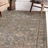 dalyn yarra ya1 pewter rug