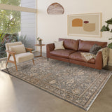 dalyn yarra ya1 pewter rug