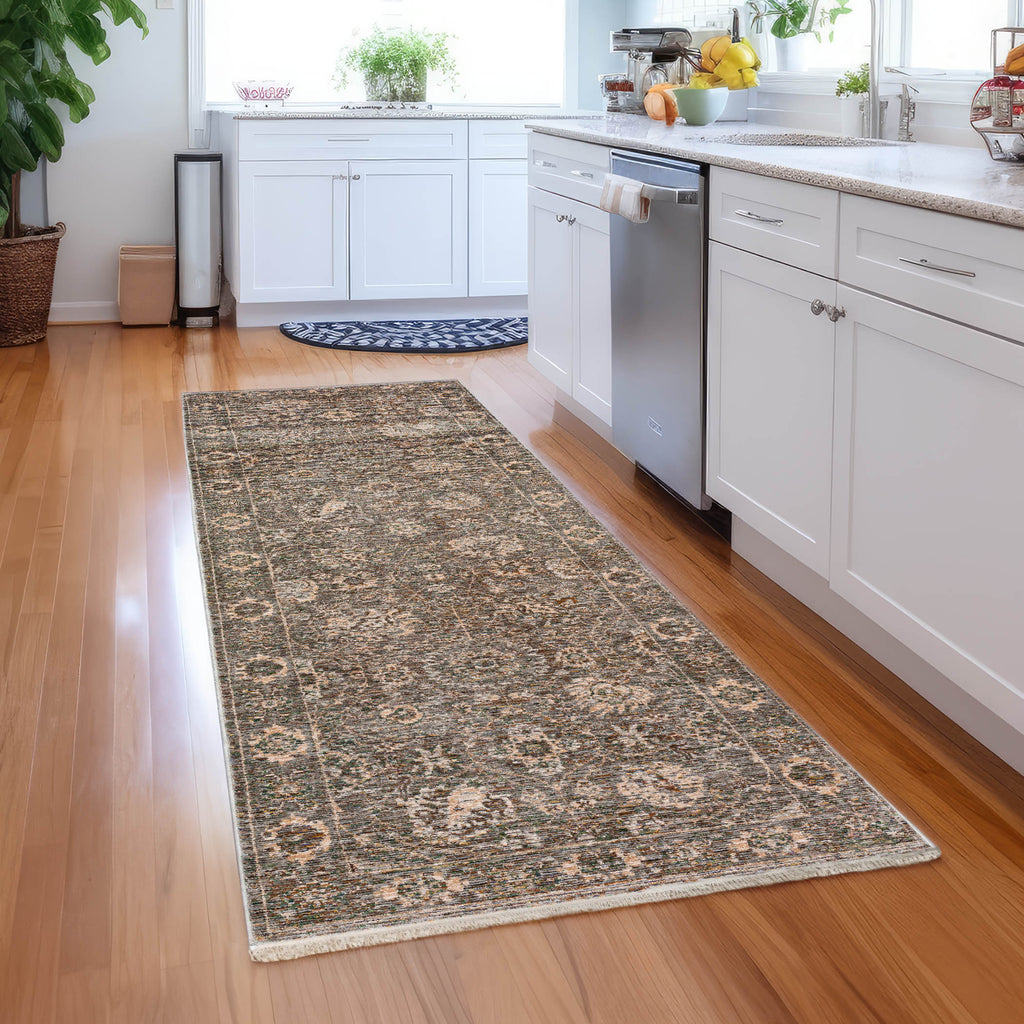 dalyn yarra ya5 pewter rug